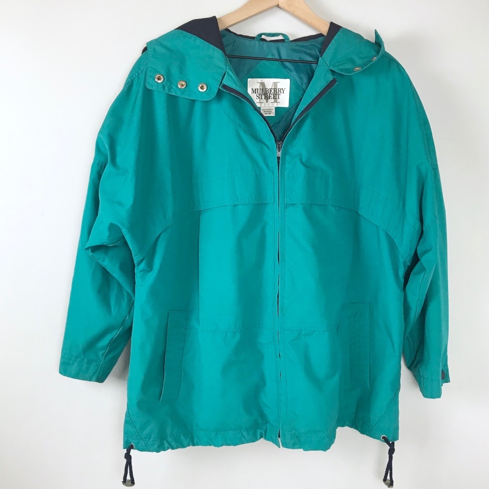 Mulberry Street women's plus size 1X teal blue